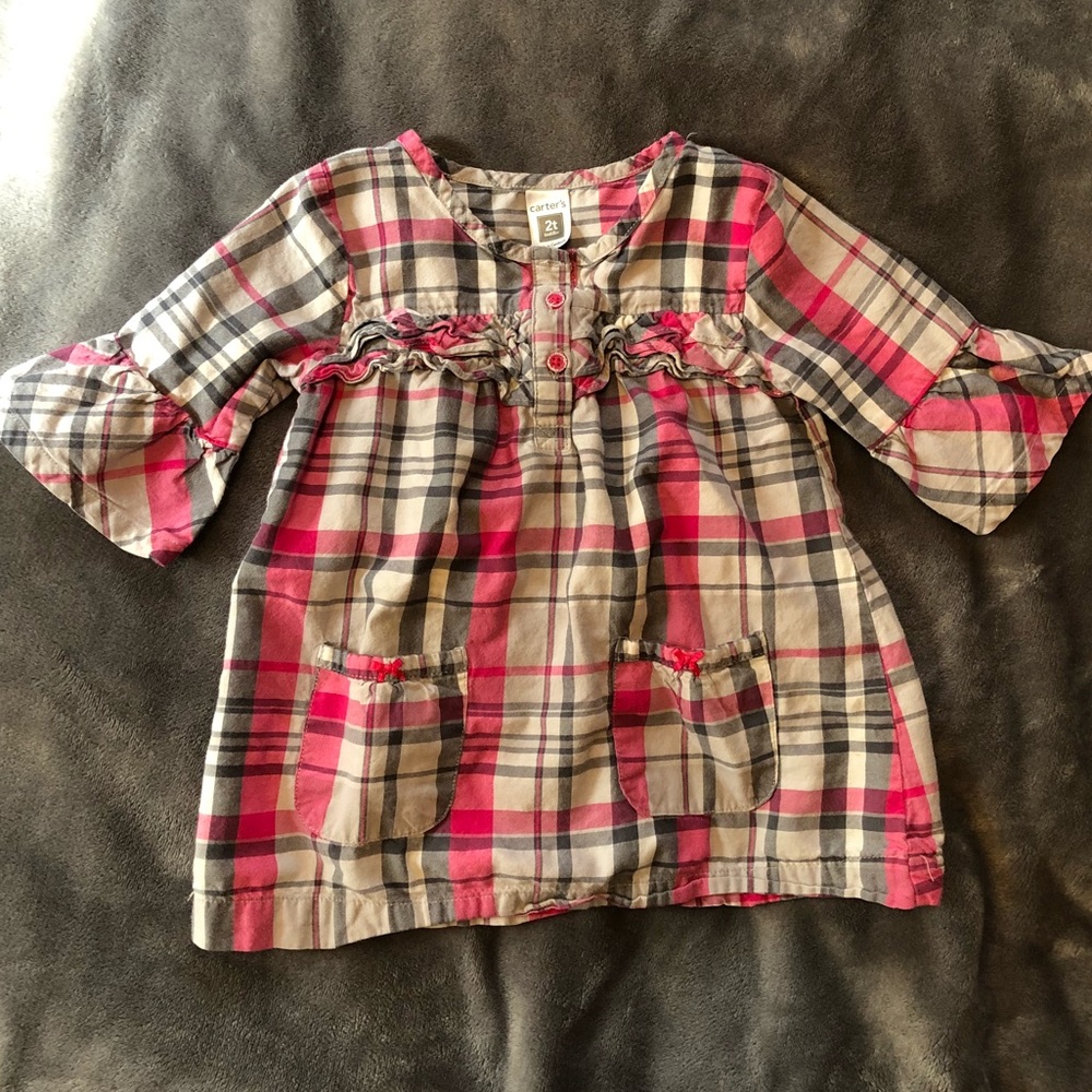 Half sleeved Carter’s girl shirt